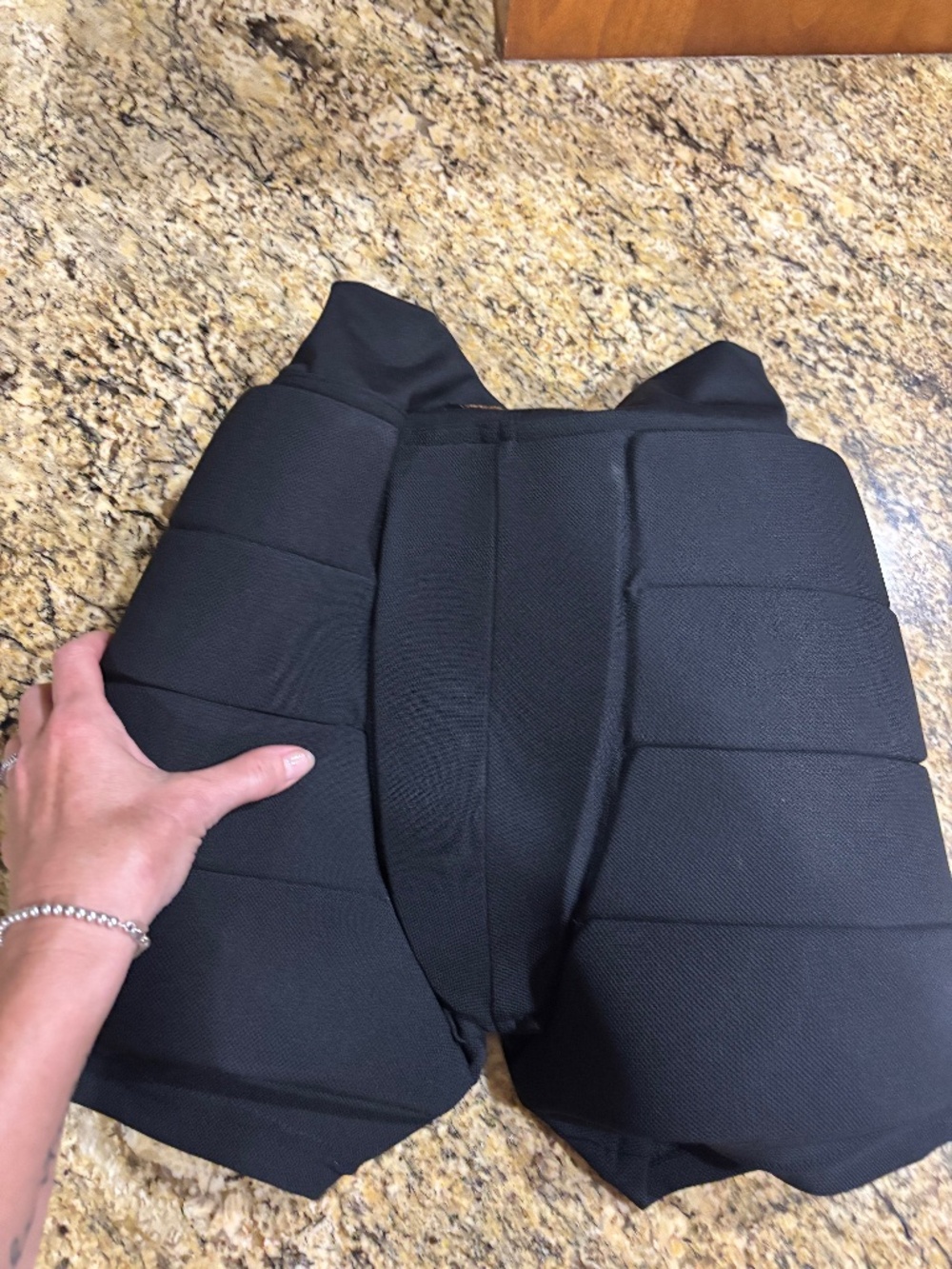 Frozen Couture figure skating shorts